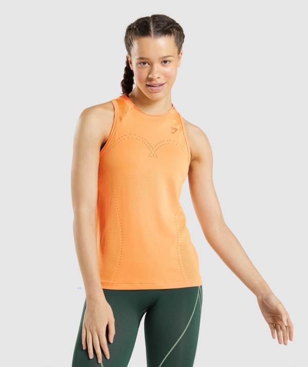 Damske Tielko Gymshark Apex Seamless Marhule Oranžové / Oranžové | YQ7583902
